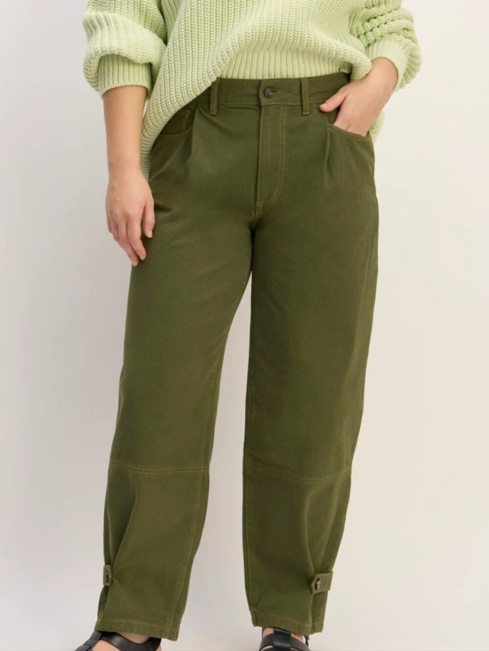 🆕EVERLANE x Marques' Almeida Canvas Oversized Barrel Pant